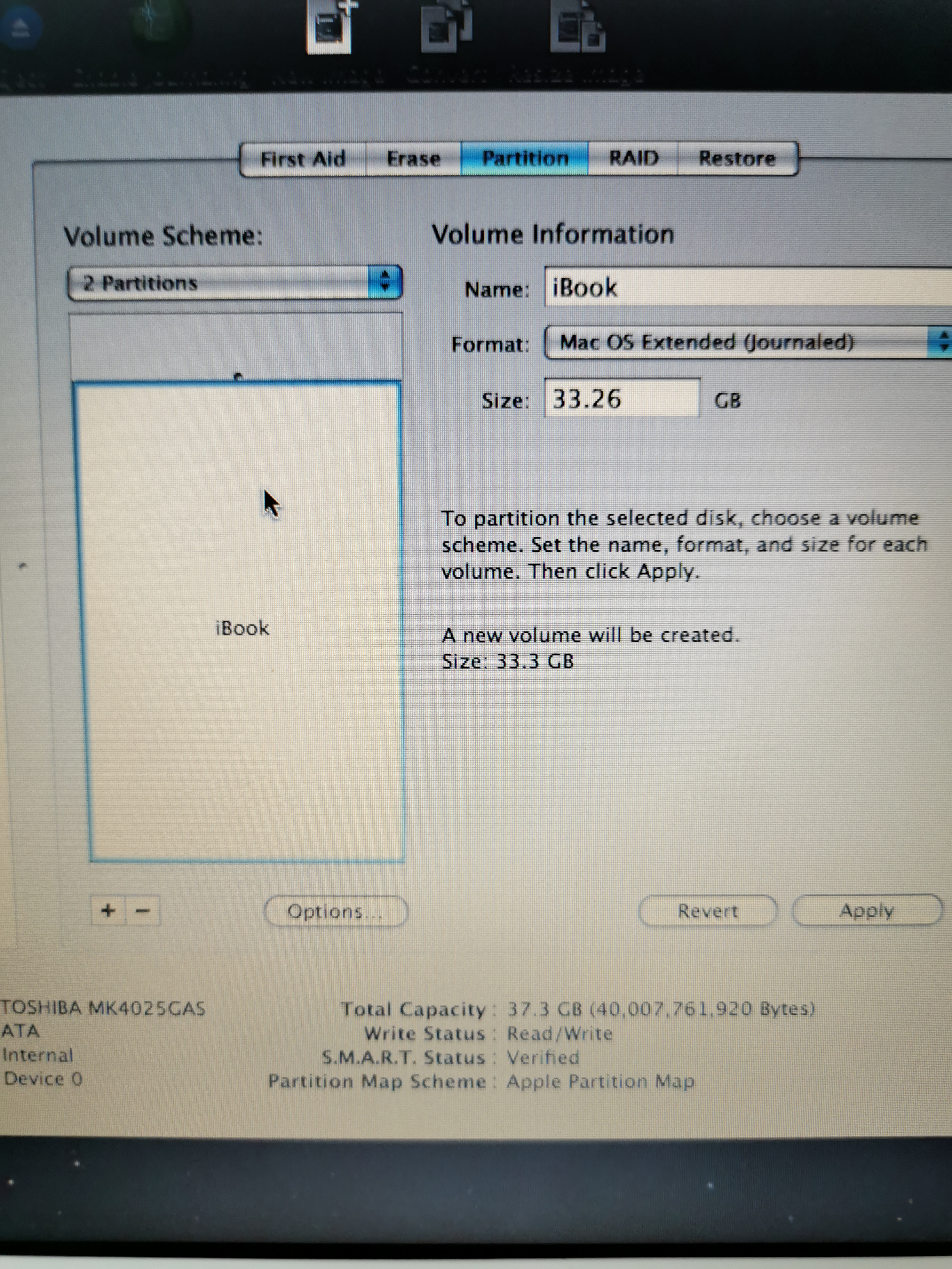 Install Partition