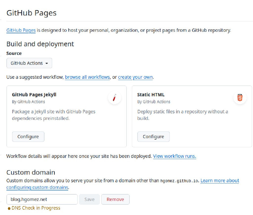 Hugo and GitHub